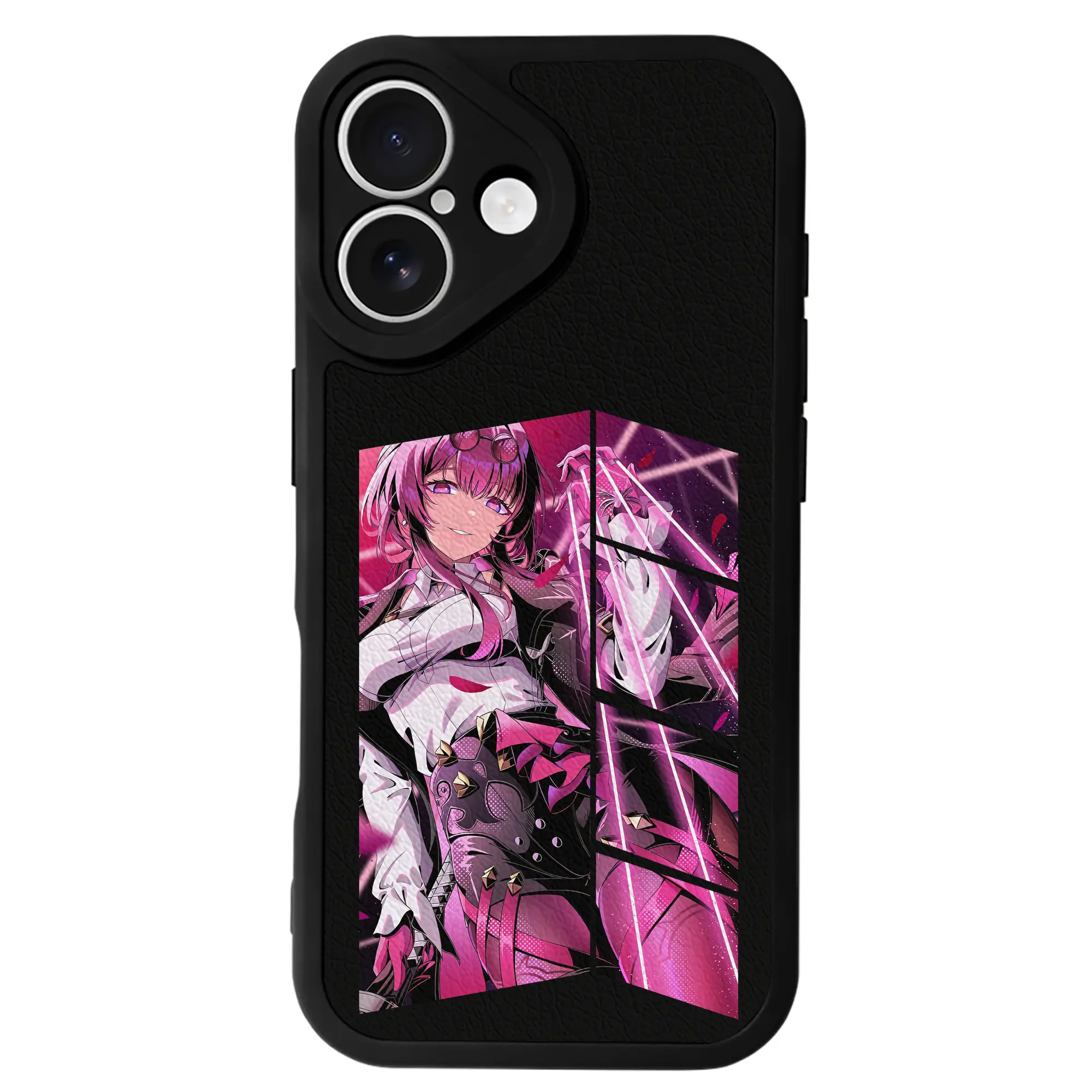 崩壊：スターレイル グッズ カフカ - IPhone 16シリーズ対応 ・ シリコンスマホケース ・ レザー調 ・ 高精度フィット ・ 耐衝撃 ・ ワイヤレス充電対応 ・ 精密カット